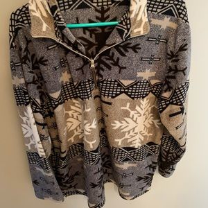 women’s quarter zip sweater